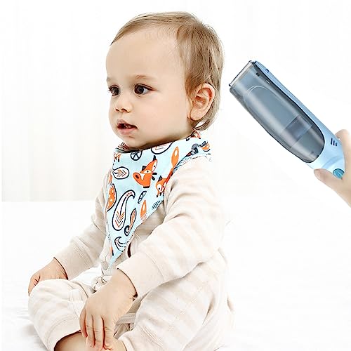 Baby Haarschneider,Automatisches Saugen Haarschnitt-Kit,Leise Kids Haarschneidemaschine,Elektrischer Haarschneidemaschine, Wasserdichter,Schnurlose,USB Schnell Wiederaufladbar, 3 Führungskämme (Stil2)