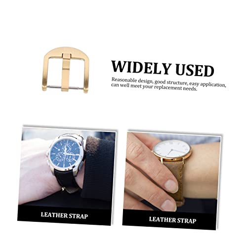 Hebilla de correa de reloj resistente pieza de reloj profesional para recambio de cierres 6