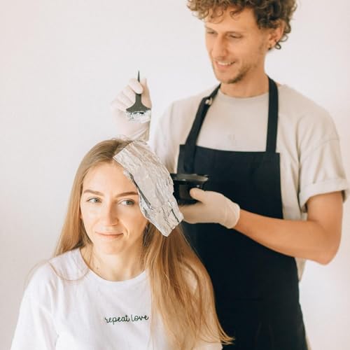 NOUSV Kit de tintura de cabelo, 18 peças, kit de coloração de cabelo, tigela de tingimento de cabelo