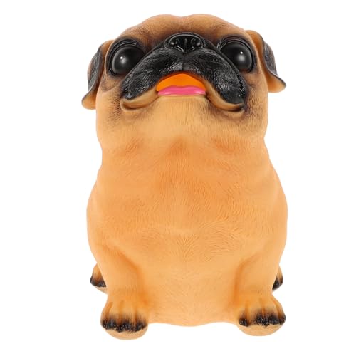 CIYODO Salvadanaio Unbreakable Forma Contenitore per Monete per Adulti Design Realistico per Risparmiare Compleanno e Natale per Amanti Dei Cani