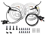 shimano disc brake pads b01s 【Modell】MT200; hydraulische Scheibenbremsen für SHIMANO Fahrräder. Paket enthält MT200 hydraulische Scheibenbremse Kit und 2 RT26 Bremsscheiben 6-Loch-Scheiben 160mm Bremsräder.