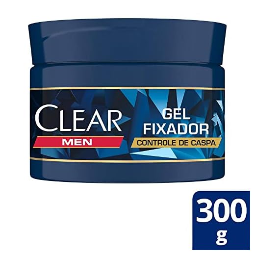 Gel Fixador Clear Men 300G Controle De Caspa