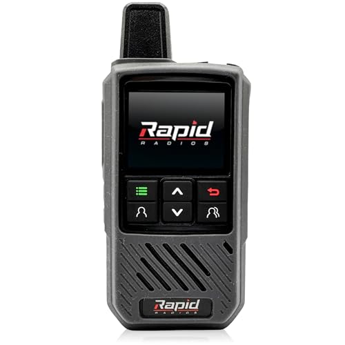 Rapid Radios Silicone Protective Case — Shock-Absorbing Cover for Walkie-Talkies (Gray)