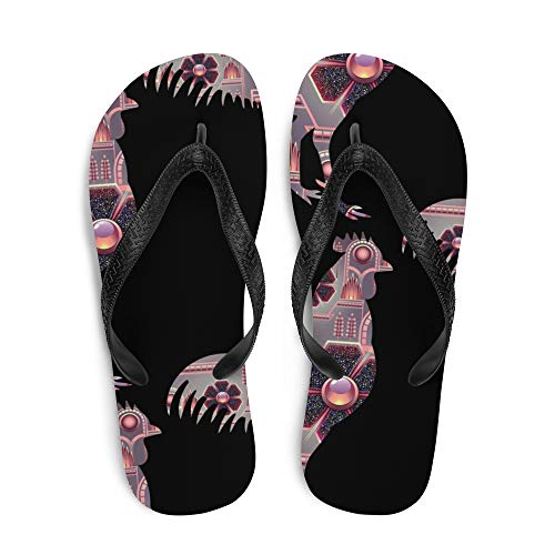 Rooster Bird Farm Animal (228) Flip-Flops