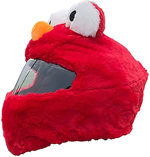 TYYCKJ Housse en Peluche pour Casque De Moto Et Vélo Cover