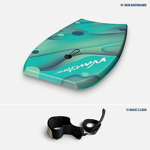 Wavestorm 36in Bodyboard - Turquoise