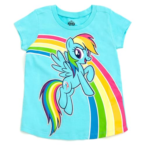 My Little Pony Girls T-Shirt Toddler to Big Kid Sizes (3T - 10-12)