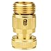 Zinger Garden Hose Quick Connect, Easy Connect Garden Hose Quick Connector,4 Set 3/4