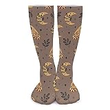 963 Herren Damen Tennissocken Böhmische Motte Und Mond Outdoorsocken Gepolstert Trekkingsocken Atmungsaktiv Arbaitsocken Für Spazieren Fitness Outdoor
