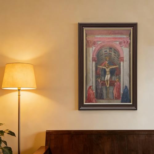 Impression sur toile La Sainte Trinité Masaccio solution déco murale compacte - 4