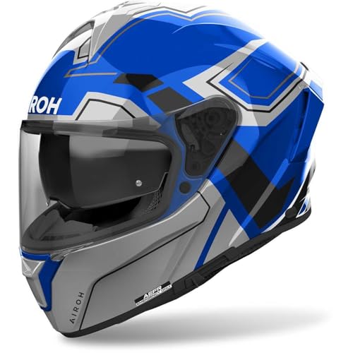 AIROH Spark 2 Dart Blue Gloss M el casco perfecto para tus viajes de fin de semana