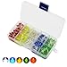 AQSQWQ 200 Stück LED Leuchtdiode, 5mm LED Dioden 3V Leuchtdiode sortiment Kit 5 Farben Rot Blau Gelb Grün Weiß Rundkopf 2 Pin Extra Hell LED Licht, Diffus Dioden Set (40pcs Jede Farbe) Set 200 günstig Kaufen-AQSQWQ 200 Stück LED Leuchtdiode, 5mm LED Dioden 3V Leuchtdiode sortiment Kit 5 Farben Rot Blau Gelb Grün Weiß Rundkopf 2 Pin Extra Hell LED Licht, Diffus Dioden Set (40pcs Jede Farbe)