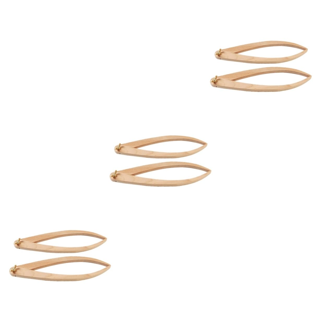 OSALADI 3 Series 3 Juegos De Calibradores De Cerámica Herramienta De Medición Para Cerámica Moldeadores Modeladores Suministros Para Modelar Arcilla Esculturas De 2 piezas x 3