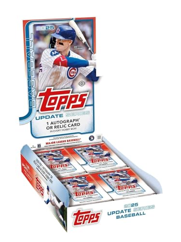 Topps Update Series 2025 Baseball Hobby le cadeau idéal avec autographe garanti