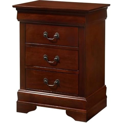 Glory Furniture 3 Drawer Nightstand Cover