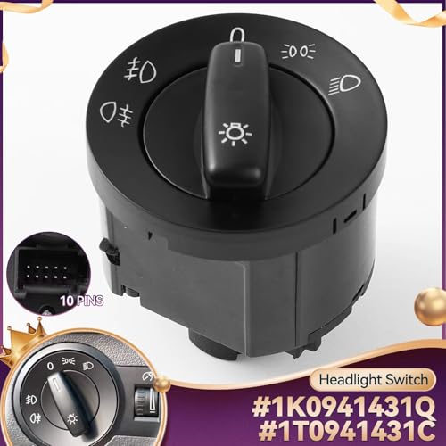 Interruptor de control de faros para solucionar fallos de luz en Passat 2005-2014 2