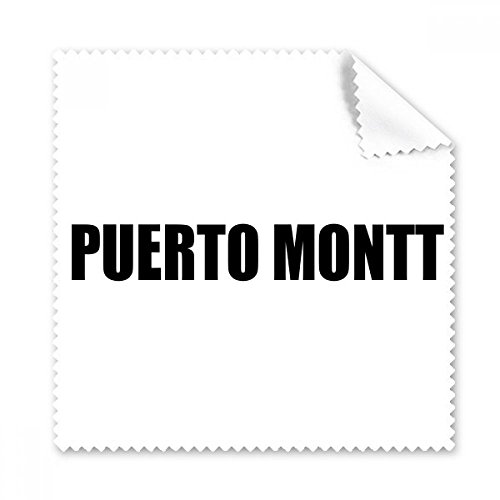 Tissu lunettes Puerto Montt Chili lot de 5 chiffons nettoyage écran idée cadeau original