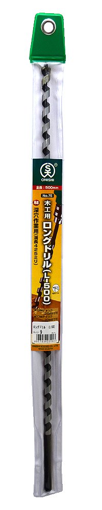 (未使用･未開封品)大西工業 ロングドリル＜L-500＞（NO．７E） 9mm Amazon.co.jp: 大西工業 ロングドリル＜L-500＞（NO．7E） 9mm : DIY
