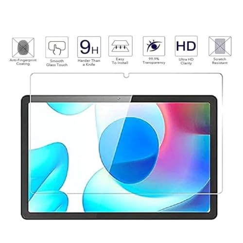 Image of VERTUS Premium Tempered Glass Screen Protector for Realme Pad 10.4 inch (26.4cm) with Anti-Scratch & Smudge Proof Coating