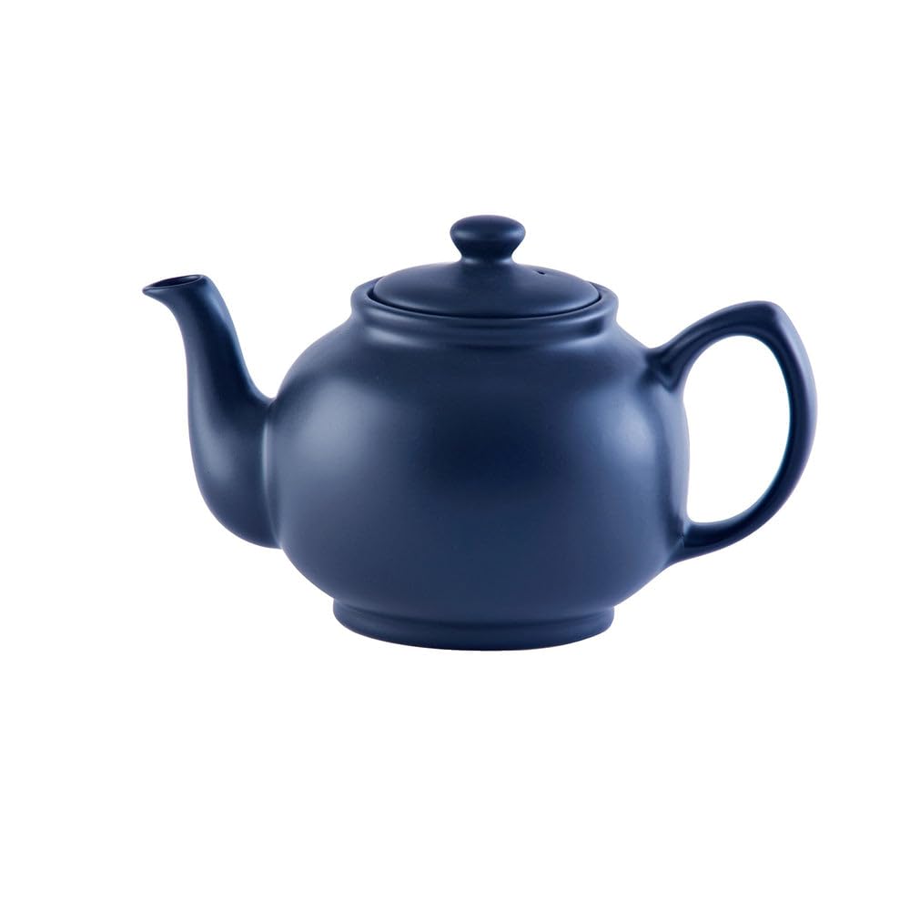 Price & Kensington Matt Navy 6 Cup Teapot Blue