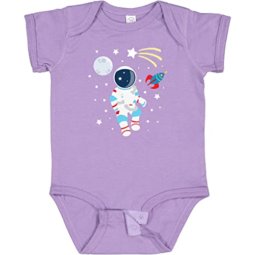 inktastic Astronaut the Moon Spaceship and Shooting Star Baby Bodysuit