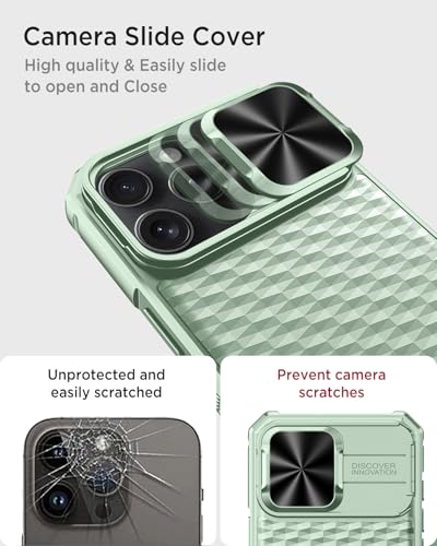 Coque iPhone 16 Pro Max anti-rayures objectif grâce au cache coulissant magnétique - 3