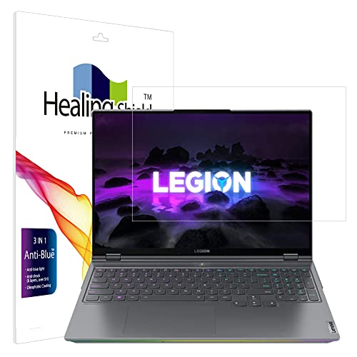 Healingshield �X�L���V�[���t���ی�t�B���� Screen Protector Eye Protection Anti UV Blue Ray Film Compatible with Lenovo LEGION 7 16