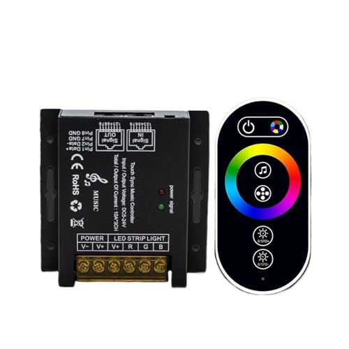Barre lumineuse LED synchronisation musicale contrôleur RGB puissant