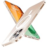 TORRAS Magnetic Slim-Fit for iPhone 16 Pro Max Case, Ultra-Thin 16 ProMax Phone Case Compatible with MagSafe, Light Anti-Scratch Matte Hard PC Bayer 6.9 inch OriginFit, Clear