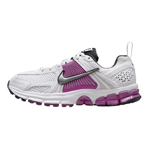 Nike Vomero 5 Big Kids' Shoes (HF6998-102, White/Pure Platinum/Hot Fuchsia) Size 6