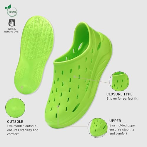 Image of Neeman's Cushers Rainscape Clogs for Men | Water-Friendly Slip-On Clogs | Lightweight Cushioned Comfort | Quick Dry Casual Footwear | Everyday Walking Chappal