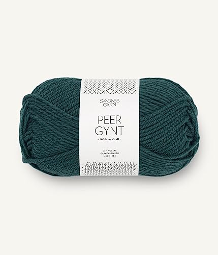 Sandnes Garn Peer Gynt ca. 91 m col. 7281 dyp petrol 50 g