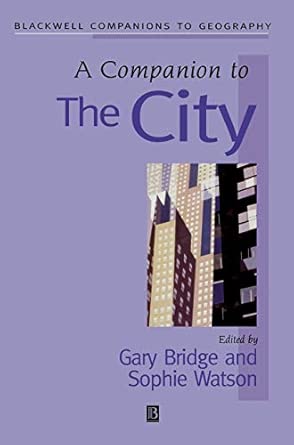 A Companion to the City: 8 book cover