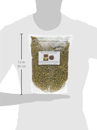 Brazil Adrano Volcano Coffee, Green Unroasted Coffee Beans (3 LB)