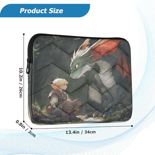 Funda ALAZA Dragon and Elf Amine para portátil 13-14 pulg. miniatura 3