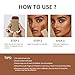 A 3-in-1combining Foundation Stick Beauty Balm Serum Boosted Skin Tint,Solid Tinted Moisturizing Serum Contour Foundation Face for Women,Natural Finish Makeup,Buildable Medium-to-Full Coverage(#03)