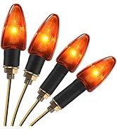 Luci E Frecce Da Moto Arancione Universale - Foto 7