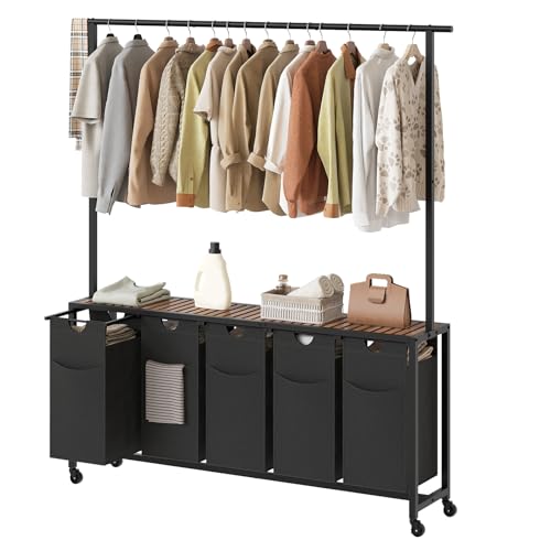 Panier à linge YATINEY LS57BR pour éliminer le désordre au sol de la chambre - 2