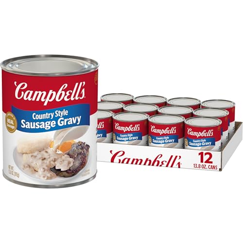 Campbell's Country Style Sausage Gravy 12 Pack