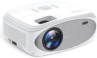 WiFi Bluetooth Projector, HOWWOO 9500 Lumens 1080P Full HD Projector Supports Sync Phone Screen, 4K and Zoom, Portable Mini Projector for TV Stick/USB/HDMI/AV/SD