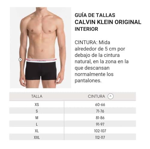 Boxers Calvin Klein Jeans LOW RISE TRUNK LV00NB4389 EU - vue 9