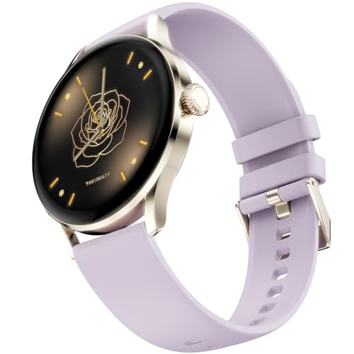 Fire-Boltt Glitz Women Smart Watch with 1.19” AMOLED Display, Blu...