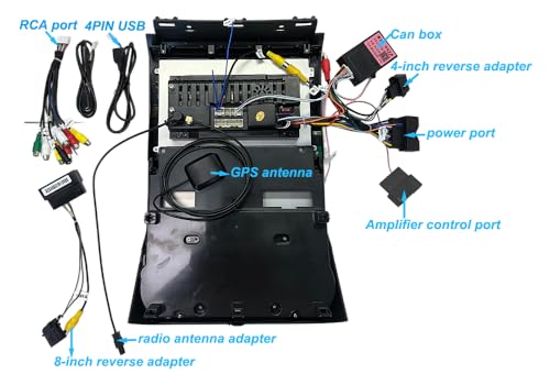 Radio con pantalla táctil 12.1 pulg para Ford F150 2015-2018 miniatura 5