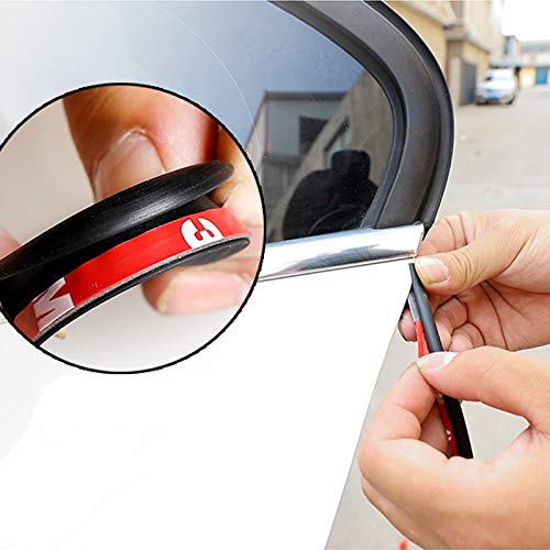 VW Tiguan Side Protection Mouldings / Door Protectors - Black PU, PAWA Brand, 2-Year Warranty
