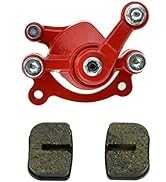 Red Disc Brake Caliper Replaced Pad for 97cc 2.8HP DB30 Baja Doodle Bug Mini Dirt Bike Moto Class...