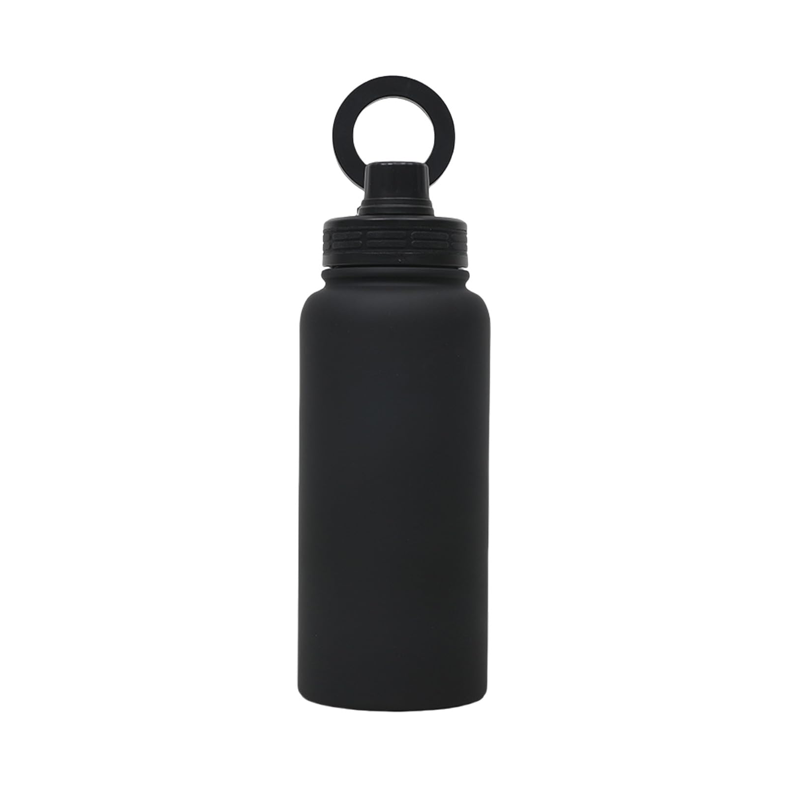 Jazuaiao Portable 1000ml Vacuums Insulated Outdoor Water Bottle Phone Stand Lid Temperature Retention Drinkware Portable Outdoor Drinkware with Phone Stand