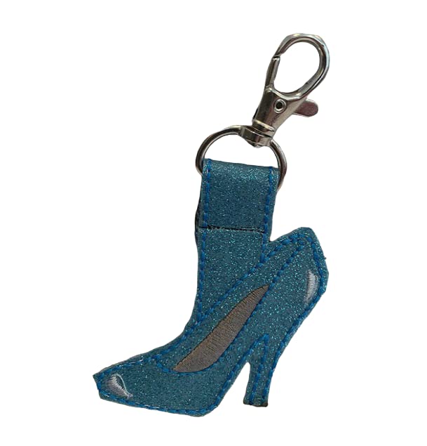 Glass Slipper Keychain, Glass Slipper Key Fob, Princess