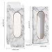 MAGEFY 30 Pieces Eyelashes Packaging Box, Empty Eyelash Boxes Lash Box Packaging Marble Paper Eyelash Storage Box Soft Paper Lash Case