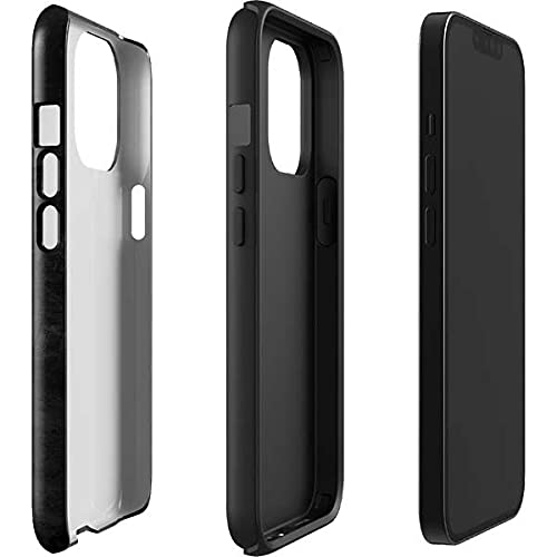 Skinit Impact Phone Case Compatible with iPhone 13 Pro Max - Officially Licensed NFL Miami Dolphins Black & White Design