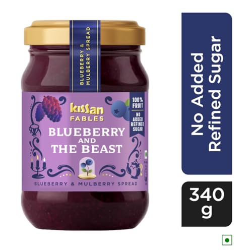 Image of Kissan Blueberry & Mulberry spread 340g